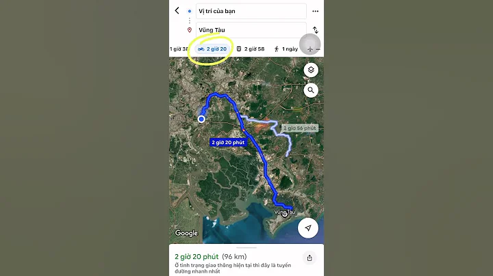 Cách xài gg map để chỉ đường đúng #otoxuyenviet #nhaovadulich #googlemaps