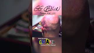 GG Allin Rat A Tat Tat! Tampa Fl 1991 #ggallin #punkrock #tattoo