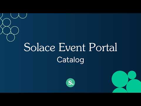 Organize and Discover Events in the Catalog