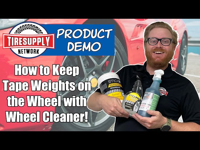 StickPro 44011 Wheel Cleaner for Adhesive Wheel Weights - Tire Supply  Network