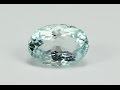 Натуральный камень аквамарин. Natural aquamarine gemstone