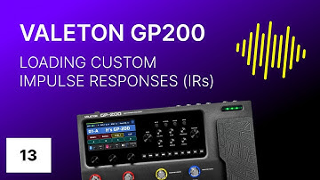 Loading Custom Impulse Responses (IRs)⚡Valeton GP200