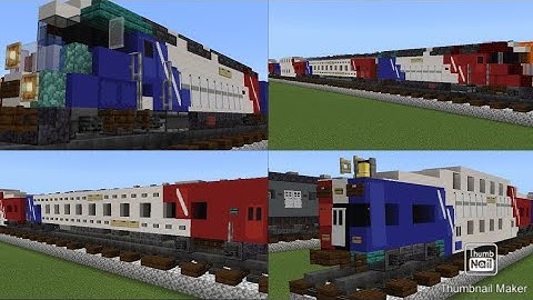 Minecraft 1:1 Scale Frontrunner Train Tutorial
