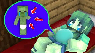 Monster School : Baby Zombie No Arm  Sad Story  Minecraft Animation