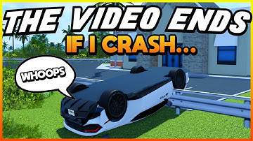 IF I CRASH The Video ENDS In SOUTHWEST FLORIDA ROBLOX!