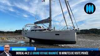 BOREAL 44.2 - 18 minutes de visite privée d'un voilier de voyage full aluminium