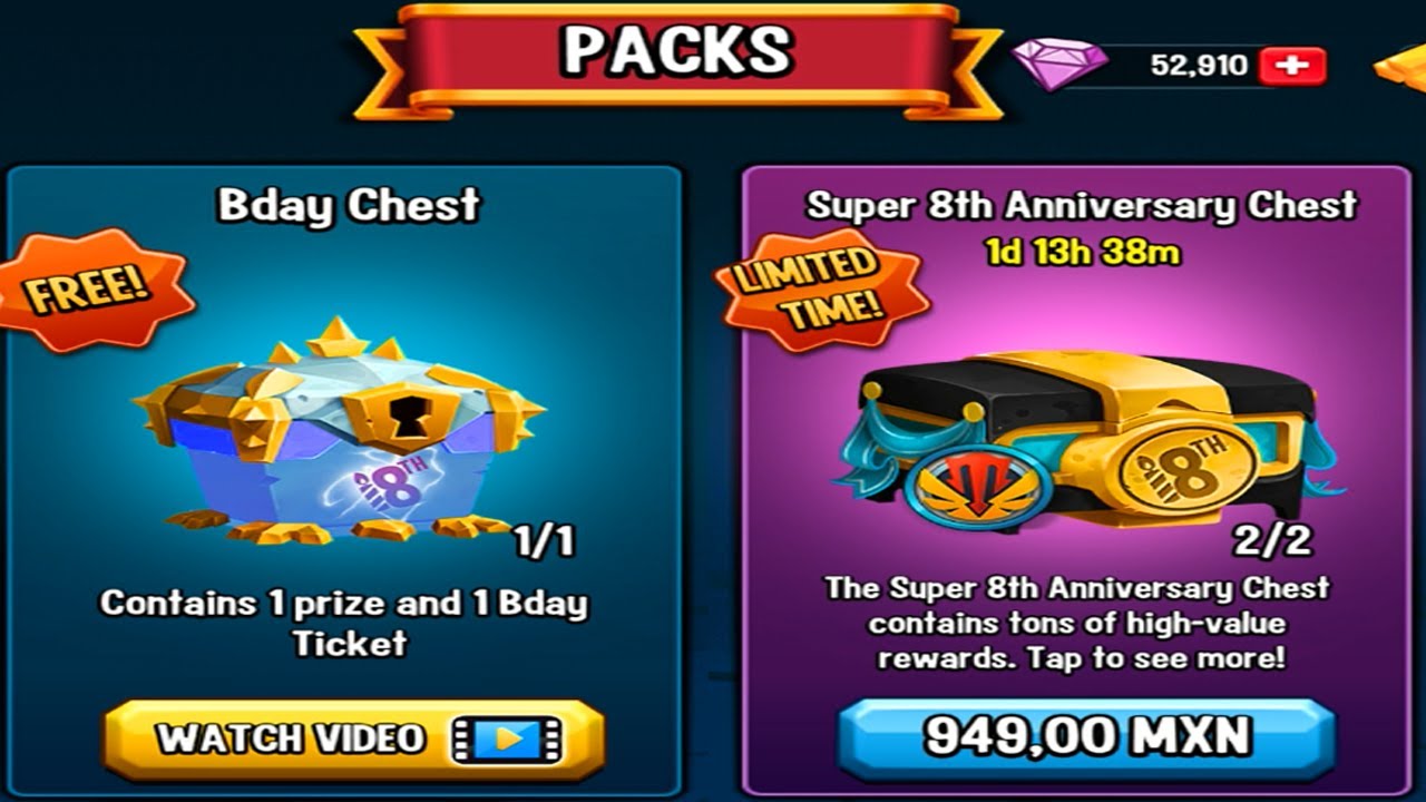 Monster Legends Open Chest x40 8th Birthday of ML YouTube