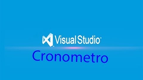 Un semplice cronometro | Visual Basic |