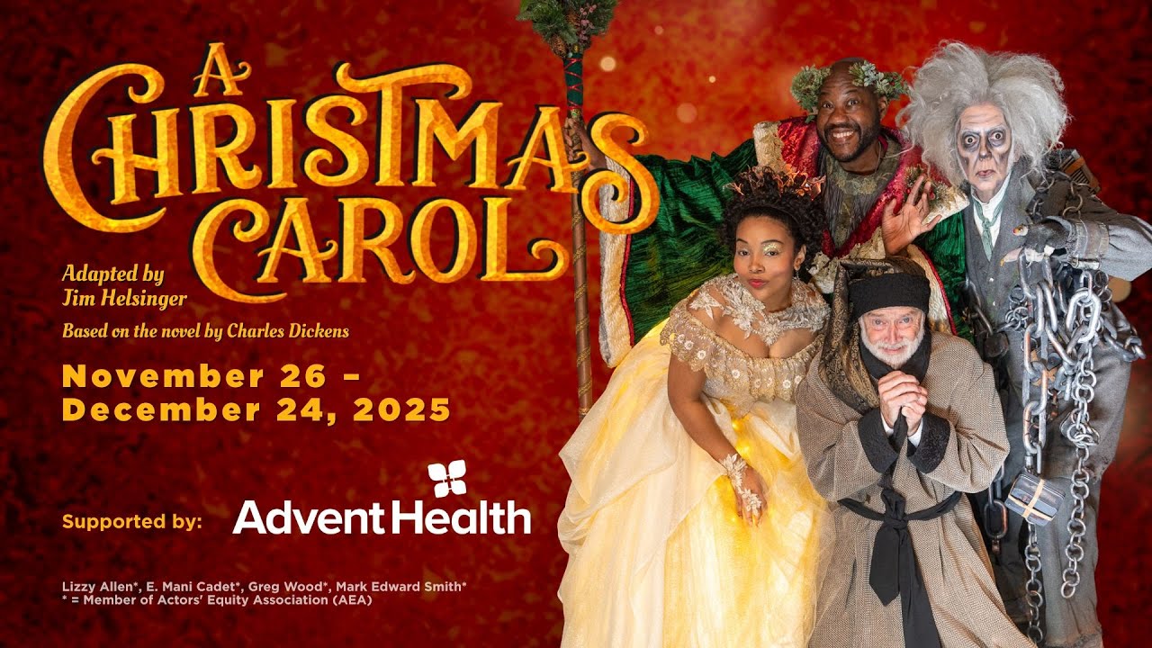 A Christmas Carol 2025 at Orlando Shakes