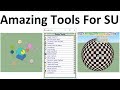 How To Use  Fredo Tools For SketchUp - Overview Of All Tools