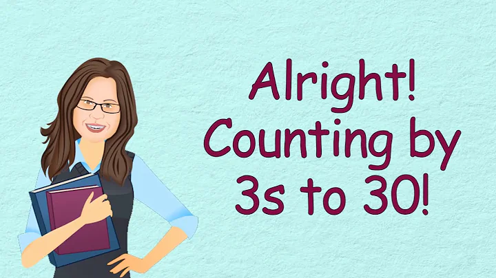 Counting by 3s to 30 with Rhonda Draper Sound Educ...