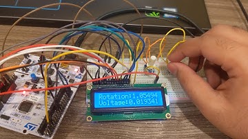 STM32 ADC Verification (Voltage/distance Measurement)