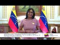Presidenta Delcy Rodríguez recibe delegaciones del Gobierno y AN 2015 para la Mesa de Diálogo