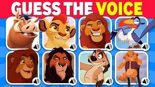 🎤 Guess the Disney Voice! | The Lion King Quiz 🦁✨ screenshot 5