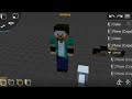 prisma 3d: how to create minecraft player model from a minecraft skin | prisma 3d
