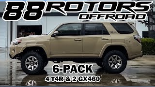 TOYOTA 4RUNNER TRD OFFROAD KING SUSPENSION 3' LIFT & DUROBUMPS