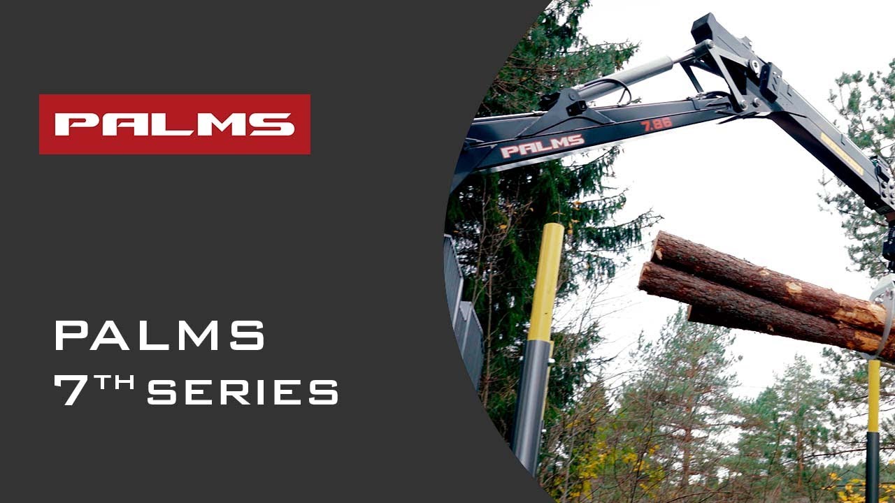 PALMS 7th Series Forestry Cranes