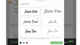 Docusign via TEXT