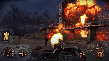 Fallout 4 EXPLOSIVE Gatling Laser