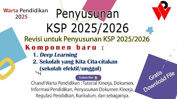 PENYUSUNAN KSP 2025/2026 Revisi Deep Learning