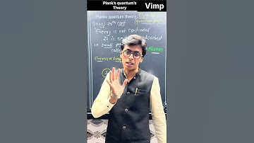 “Plank’s Quantum Theory 🔥 1 min me concept clear! #Physics ⚛️ #NEET #JEE #Viral #TRZPhysics”