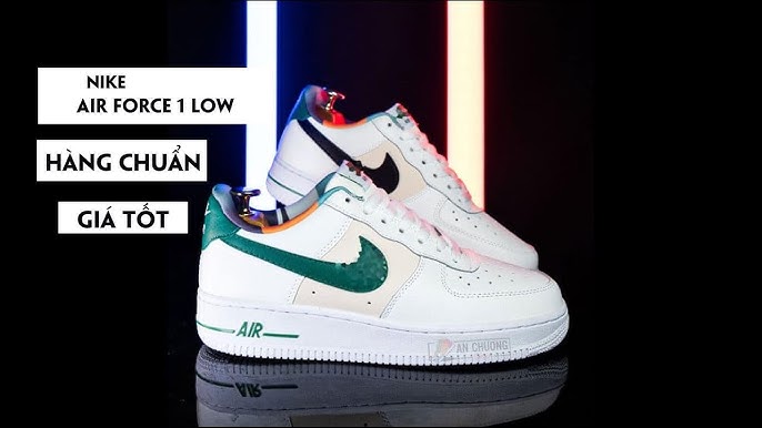 Nike Air Force 1 07 LV8 EMB White and Malachite [US 6-12] DM0109-100 New