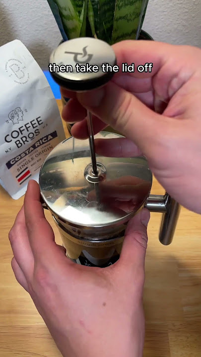 Perfect Homemade Cold Brew French Press Coffee » the practical kitchen