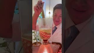 【タコをサイフォンでとってみた出汁】