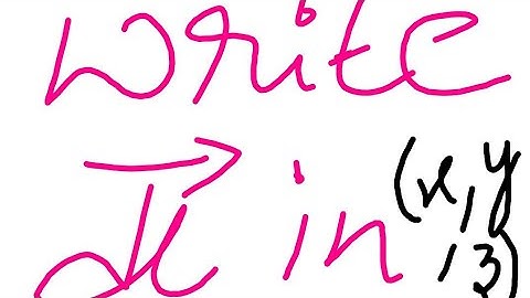 Differential length in Cartesian Co-ordinate system