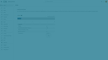 Qlik Cloud Analytics Standard administration and management