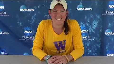 Kathleen Elkins (Williams) Postmatch Interview (Wo...