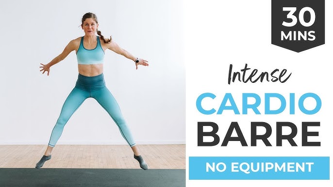 30-Minute Cardio Barre Class (No Equipment Barre Burn) 