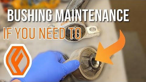 FIGS Progressive FLCA  Bushings: MAINTENANCE ...if you need to.