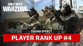 Call Of Duty: Warzone | Player Rank Up #4 [Sound Effect]