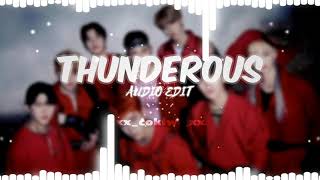 Thunderous ◸Stray Kids◿ // Audio edit