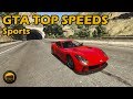 Fastest Sports Cars (2020) - GTA 5 Best Fully Upgraded Cars Top Speed Countdown
