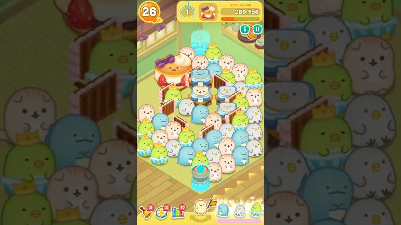 すみすみ】ステージ1140☆クリア動画[アイテムを使ってなんとかクリア