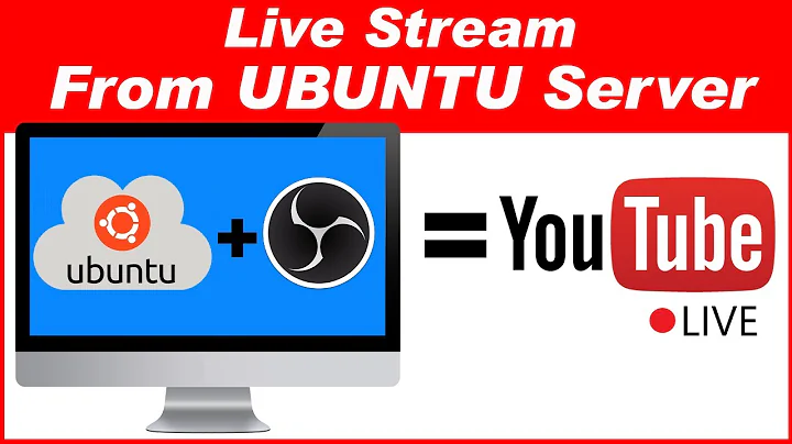 How to set up a Linux server for live streaming on Youtube