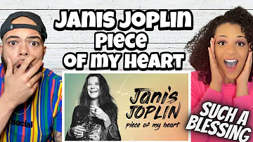 CELEBRATING JANIS!!| FIRST TIME HEARING Janis Joplin  - Piece Of My Heart REACTION