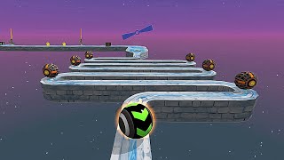 Sky Rolling Balls 3D 🌈 Landscape Gameplay Android iOS 💥 Nafxitrix Gaming Game 14