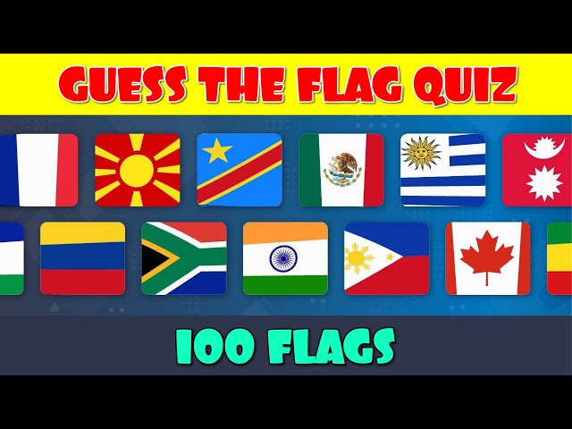 Flags quiz - guess the flag