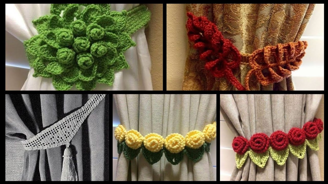 Decent And Outclass Free Crochet Pattern Hand Knitted Curtain Tie Back