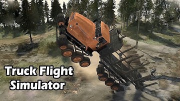 Spintires Mudrunner Truck Flight Lessons | Ural 5920