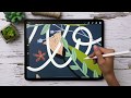 How to Intertwine Elements in Procreate