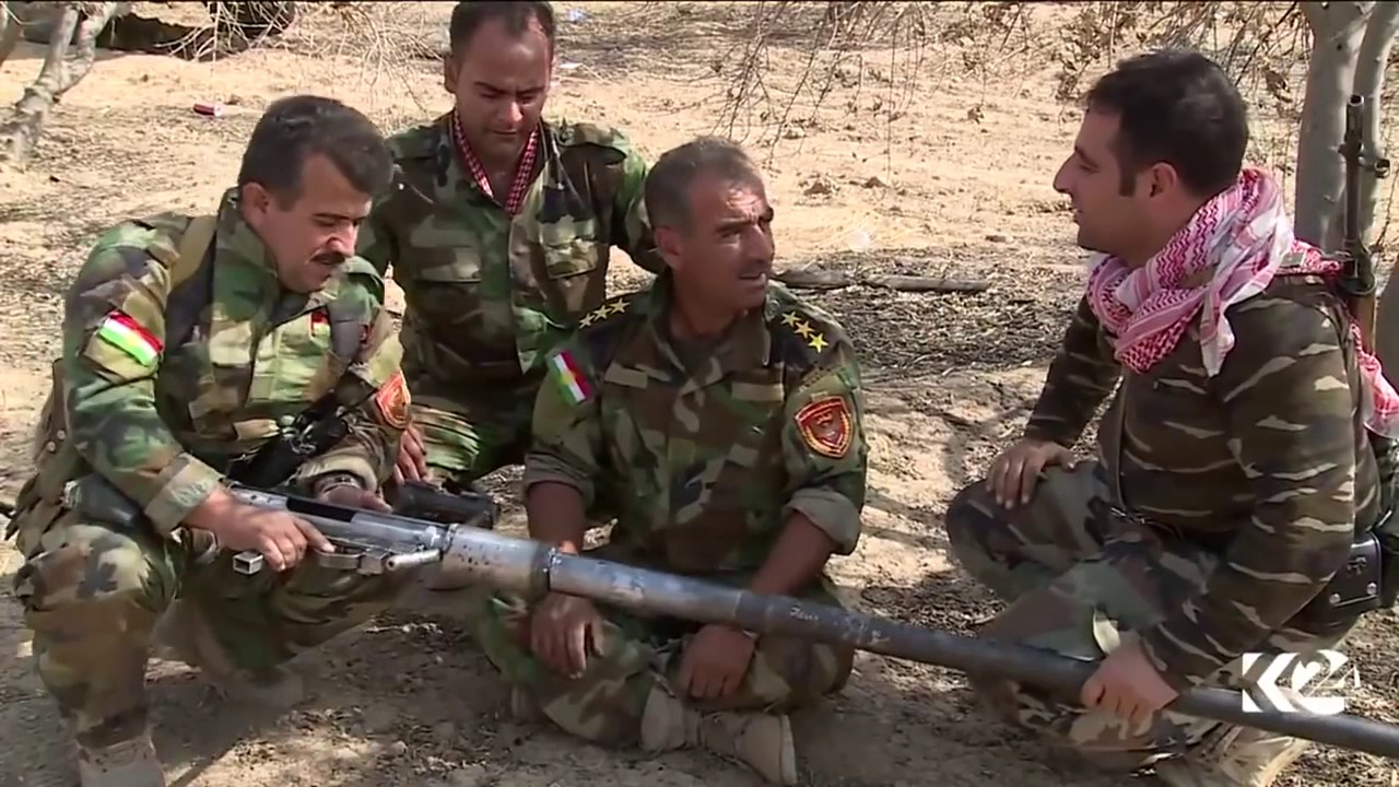 mosul warfare kurdish army captured IS Weapon