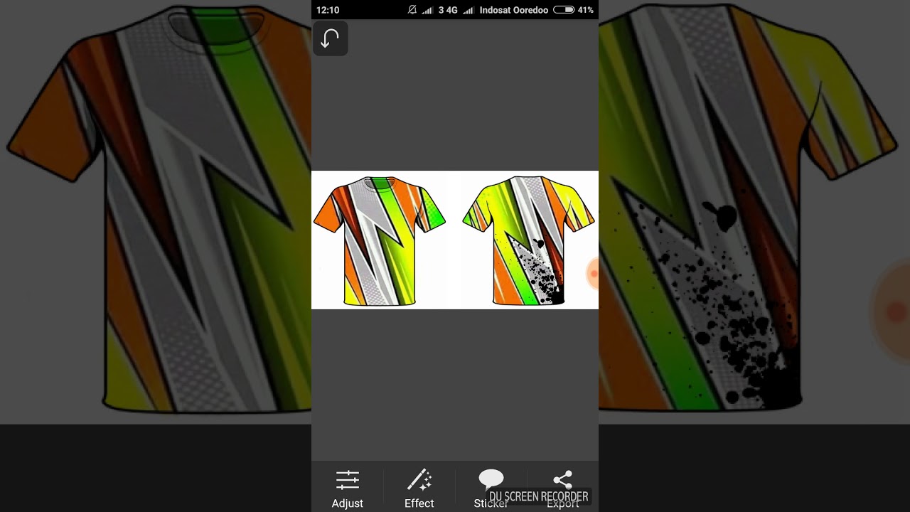 cara desain  kaos jersey  racing  android YouTube