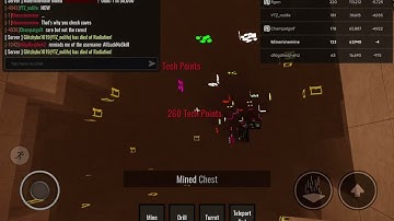 Dupe cave with chests in mining tech