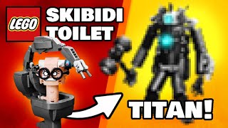I made MORE SKIBIDI TOILET... but in LEGO!