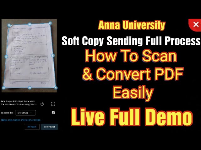 soft Copy Sending Process details