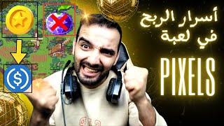 العب واربح 👈 أسرار لعبة PIXELS👈تحويل الكوين الى دولار🖐️ما قصة الأيدروب داخل اللعبة🦶 اشتري أرضك الان